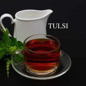 Tulsi Flavoured Assam Black Tea Leaves