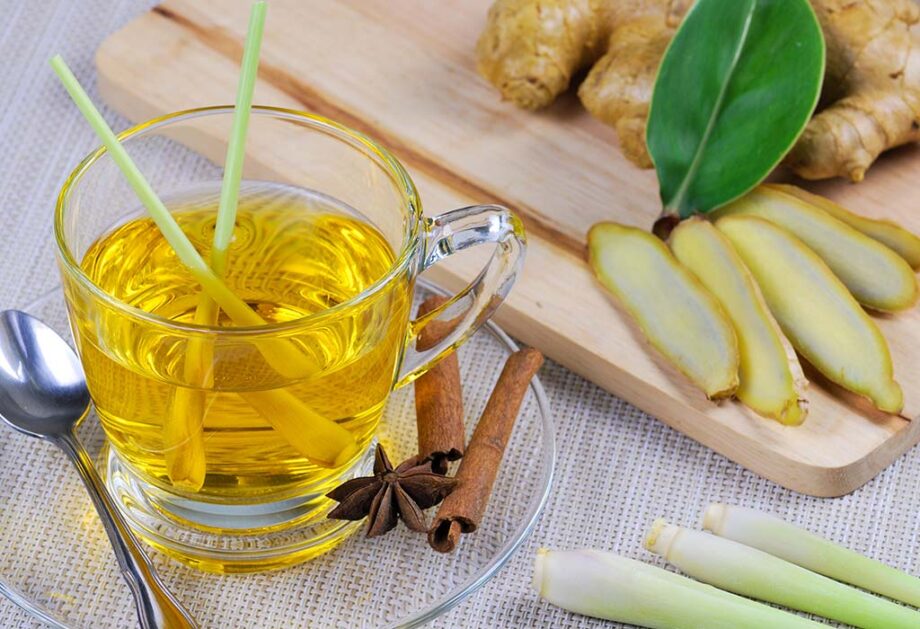 Lemon Grass Flavoured Hot Tea Mix