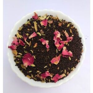 Rose Flavoured Assam Black Tea Leaves