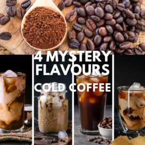 Buffet of 4 Flavours of Cold Coffee (Random 4 flavours will be send)