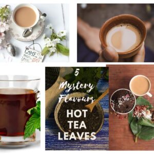 Buffet of 5 Flavoured Assam Tea Black Leaves (Random 5 flavours will be send)