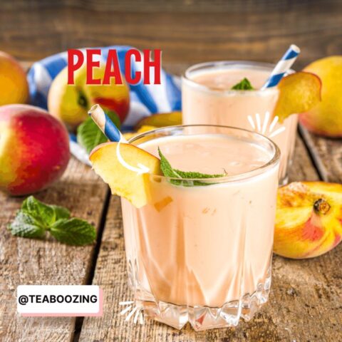 Peach flavoured Milkshake Premix