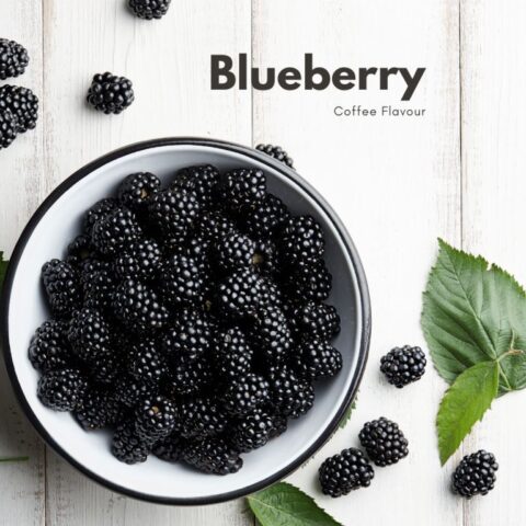 Blueberry Flavoured Hot Coffee