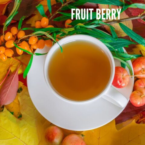 Fruit Berry Flavoured Cold Coffee