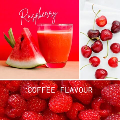 Raspberry Flavoured Cold Coffee