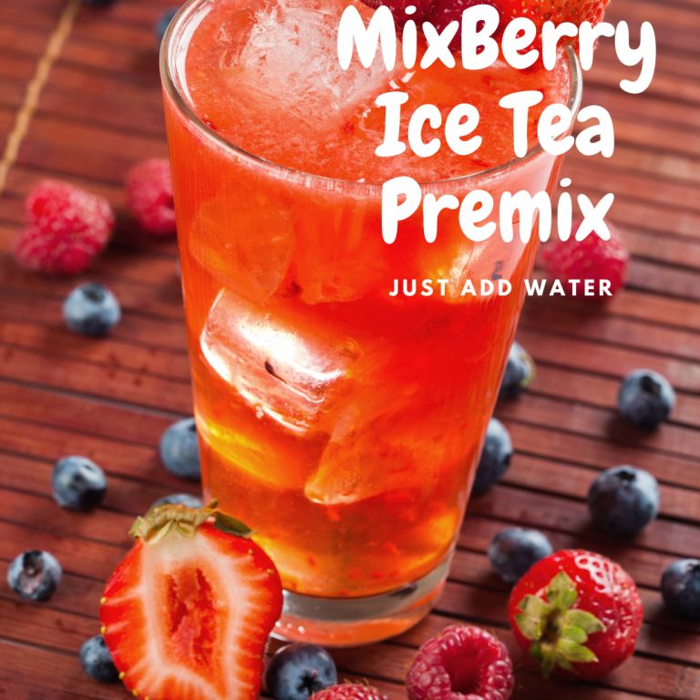 mixberry Icetea Premix ... Just add water